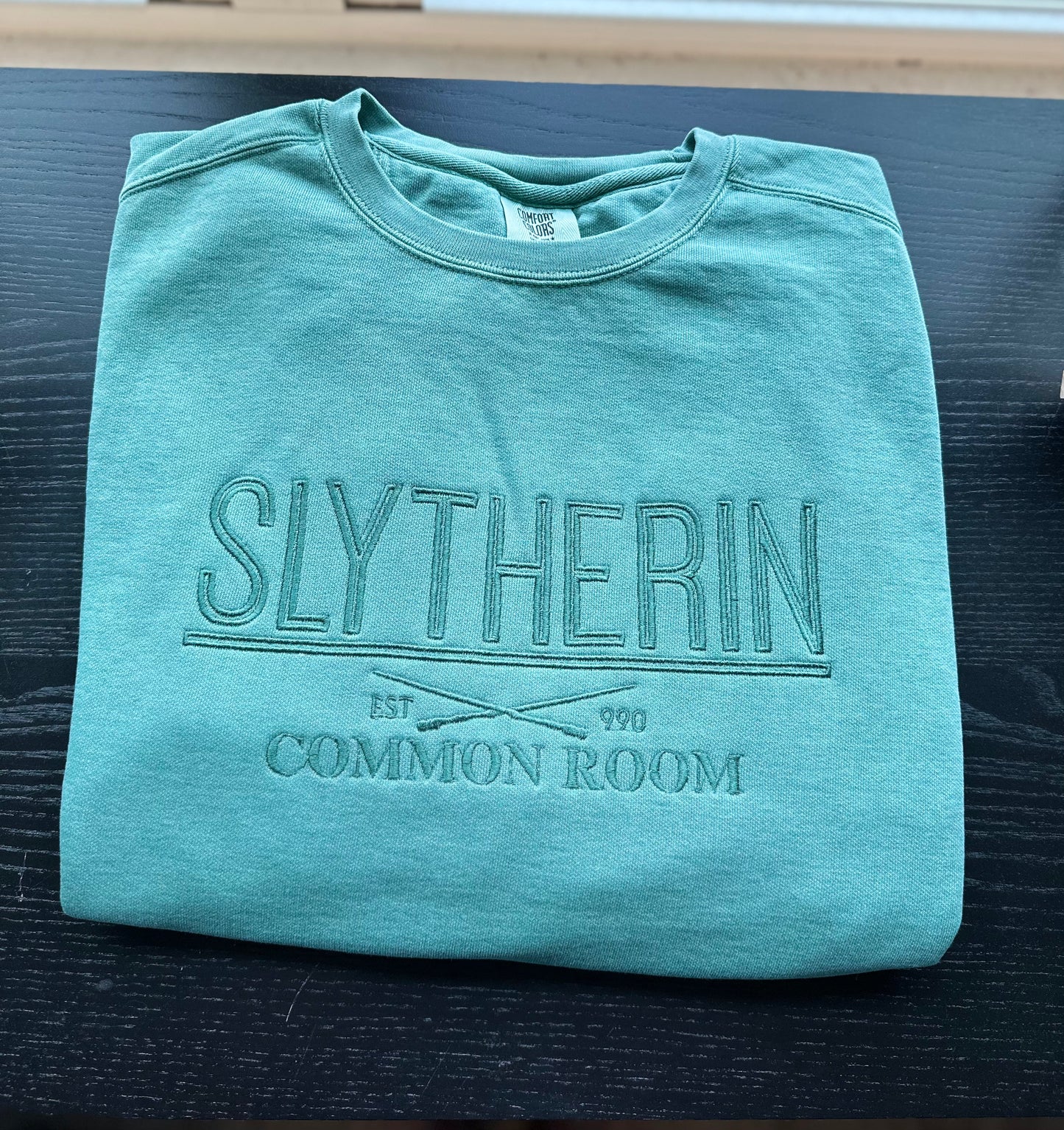PRE-ORDER Slytherin Common Room Crew - Light Green