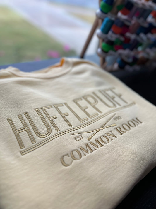 PRE-ORDER Hufflepuff Common Room Crew - Butter