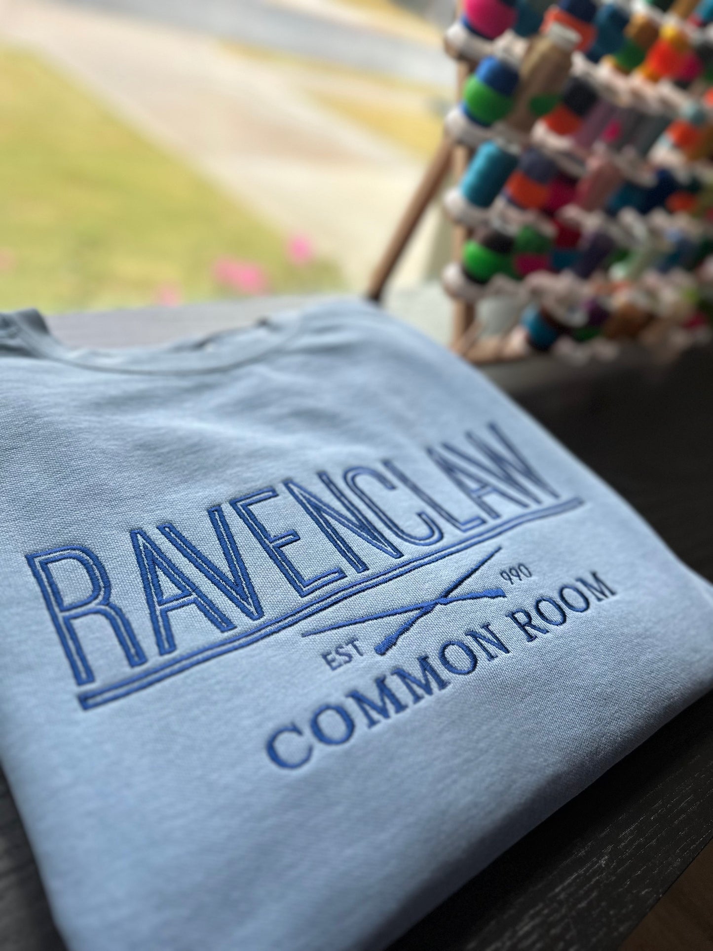 LARGE Ravenclaw Common Room Crew - Blue Jean