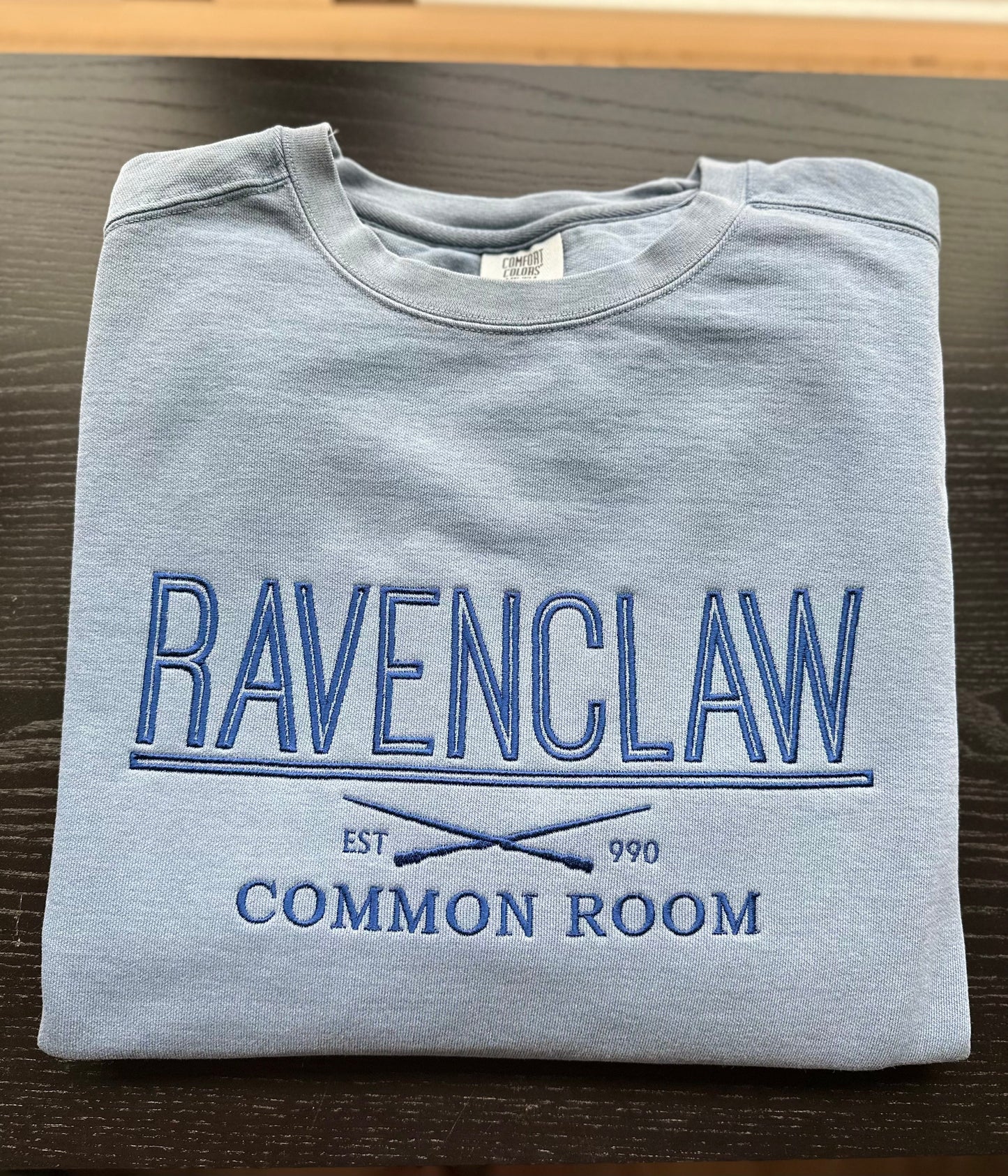 LARGE Ravenclaw Common Room Crew - Blue Jean