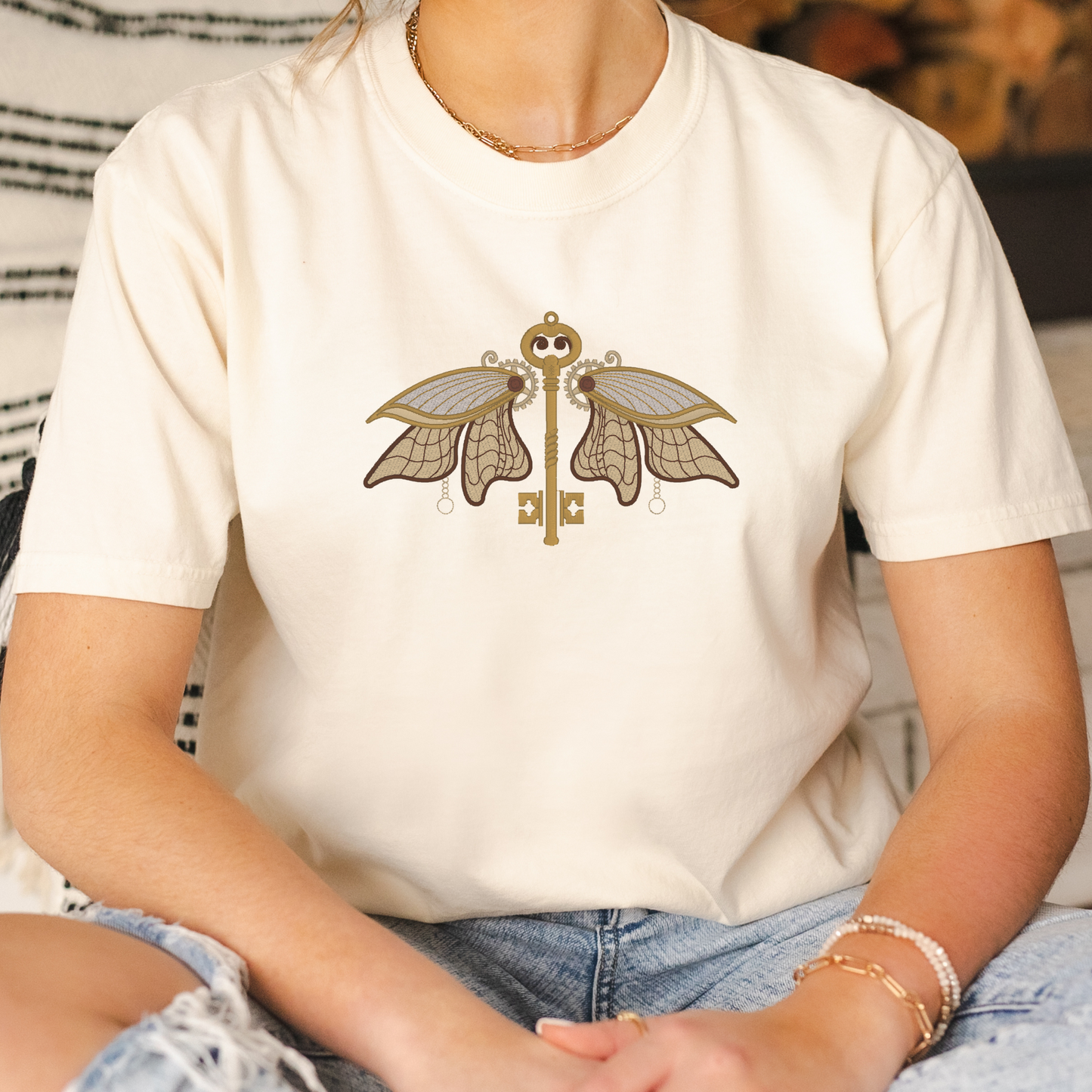 Magical Key Tee - Ivory
