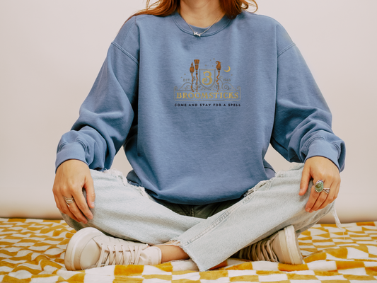 PRE-ORDER Broomsticks Crew - Blue Jean